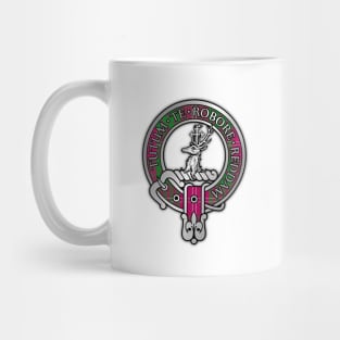 Clan Crawford Crest & Tartan Mug